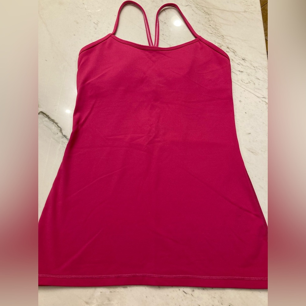 Lululemon Pink Tank Top Size 6
